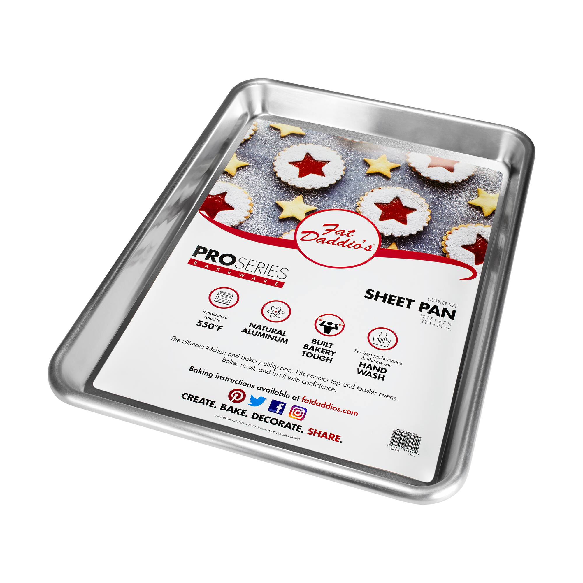 Fat Daddio's® ProSeries 9.5" x 13" Sheet Pan